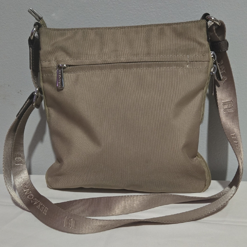 Hexagona Tan Crossbody Bag - Picture 2 of 9
